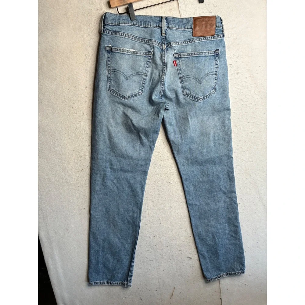 Levis 511 Slim Fit Light Wash Stretch Denim Jeans Mens 34x34 00511-1683